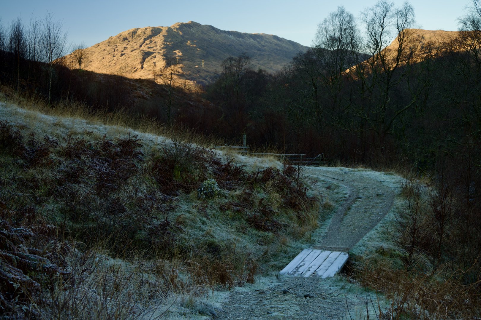 Trip photo, day 5 - Crianlarich, Scotland.